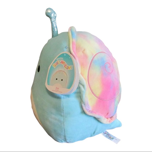 summer snail squishmallow